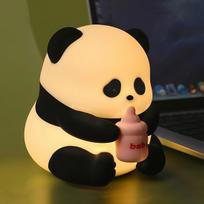 Buitinė technika, stalinė naktinė lempa "Flower panda"