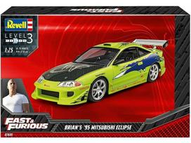 Revell - Fast & Furious Brian´s 1995 Mitsubishi Eclipse, 1/25, 07691