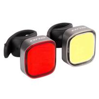 Dviračių žibintų rinkinys One S.Light 40 USB Black