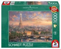 Dėlionė su Paryžiumi Schmidt Thomas Kinkade, 1000 d.
