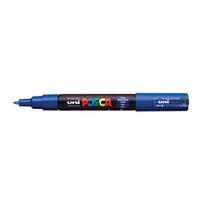 Žymeklis UNI Posca PC-1M, apvalus, 0.7 mm, mėlynas
