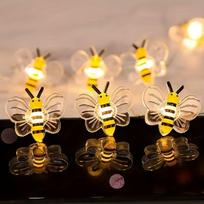 LED saulėgrąžų girlianda šventėms, 39 coliai/1 metras 10 LED