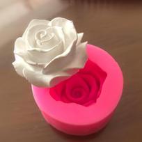 2 vnt Rožių Formos Silikoninė Formelė 3D Tortams