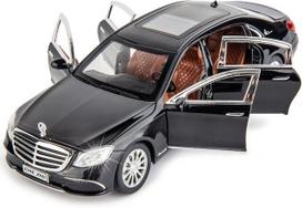 Modelis Mercedes-Benz Maybach S 600 Black 1:24 su šviesa ir garsu ant baterijų, Kolekcijos modelis