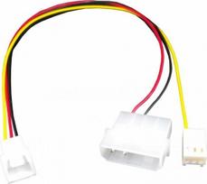 AABCOOLING C9 - 3 Pin į 4 Pin MOLEX Ventiliatoriaus Adapteris