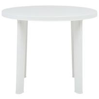 Sodo stalas，Lauko stalas, baltos spalvos, 89cm, plastikas CFE363758