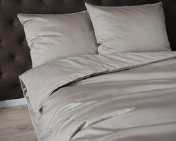 Grynos medvilnės Makosatin patalynė 180x200 Beige Premium