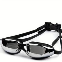 Apsauginiai plaukimo akiniai su UV filtru, Juoda