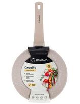 Neprideganti 20 cm smėlio spalvos keptuvė "Granita, 20 cm