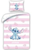 Vaikiškas patalynės komplektas Disney Lilo and Stitch Pink, 140×200, 2 dalių