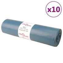 VidaXL šiukšlių maišai 240 L, 100 vnt.