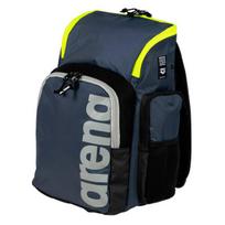Kuprinė Arena Spiky III Backpack 35 Navy-Neon_Yellow