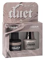 Gelinis nagų lako rinkinys Artistic Duet She's A Spark Plug, 2 dalių, 30 ml, moterims