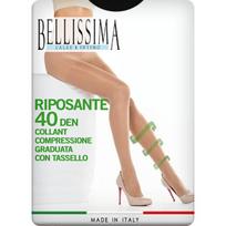 Pėdkelnės moterims Bellissima Riposante juodos, 40 DEN