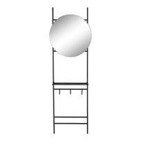 Rankšluosčių Kabykla DKD Home Decor Metalinis Veidrodis (60 x 15 x 180 cm)