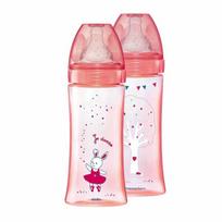 Kūdikių buteliukų rinkinys Dodie 3700763537061, rožinis, 330 ml, 2 vnt