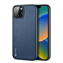 Dux Ducis Apple iPhone 14 Fino dėklas, dengtas nailonu, mėlynas