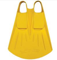 Plaukmenys Finis Foil Monofin, geltonos