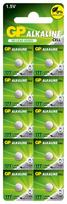 GP 177 Alkaline elementai 1.5V LR626 AG-4, 10vnt