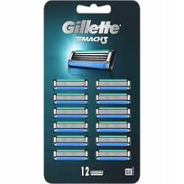 Skutimosi galvutės Gillette Mach 3, 12 vnt.