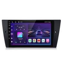 andriod automobilinis radijas Junsun bmw 3 serijos E90 E91 E92 E93 gps navi wifi carplay andriod auto fm rds swc