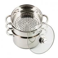 kinghoff garų puodas su 4 elementais. 22 cm kh-3328