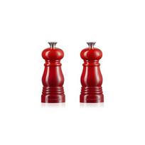 Le Creuset Druskos ir pipirų malūnėlių rinkinys 11 cm raudonas