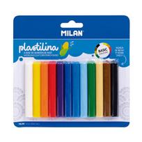 Plastilinas Milan 140 g, 12 vnt.