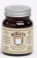 Plaukų pomada Morgan's Classic Pomade su migdolų aliejumi ir taukmedžio sviestu, vidutinio blizgumo fiksacija