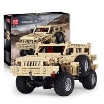 Visureigio Hummer modelis Mould King 13131, 2028 det., 1:8 mastelis, su amortizatoriais