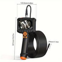 Boreskopinis endoskopas su IPS ekranu ir IP67 laidu. , 8mm objektyvas-5m