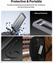 Išorinio kietojo disko dėklas Orico M.2 Nvme išorinis diskas, Usb 3.2 10gbps, be įrankių
