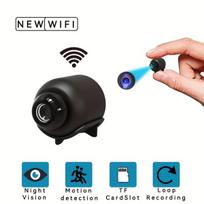 1 vnt. X5 Wi-Fi Mini Kamera su Naktiniu Matymu, USB Maitinama Belaidė Apsaugos Kamera.