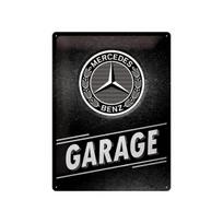Metalinė plokštė 30x40 cm / Mercedes-Benz - Garage