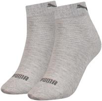 Vyriškos kojinės Puma Quarter 2P W, pilkos, 35-38
