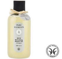 Gaivinantis ir vėsinantis dušo gelis vyrams Pure Elements 200 ml