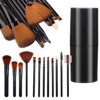 Makiažo šepetėlių rinkinys Verk Group Professional Makeup Brushes, moterims, 12 vnt.