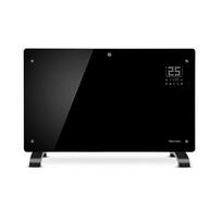 Dekoratyvinis konvekcinis šildytuvas 65 x 47 x 8 cm WARMTEC EGW 1500 W su Wi-Fi valdymo funkcija, juodas