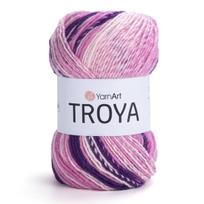 Mezgimo siūlai YarnArt Troya 100g. spalva 2114