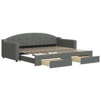 Sofa-lova vidaXL, 90x200 cm, pilka