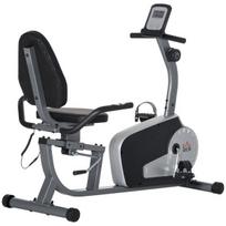 Treniruoklis su LCD ekranu, 8 pakopų reguliuojamas magnetinis pasipriešinimas, iki 110 kg, plienas ir ABS