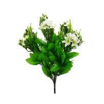 Dirbtinė jazminų puokštė, 50 cm