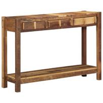 Konsolinis stalas 107x33x76 cm Stipri mediena Perdirbta