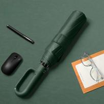 Automatinis skėtis, sustiprintas žiedas 10 šonkaulių. ,  Žalia