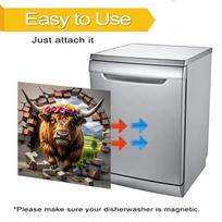 Magnetinis PVC indaplovės durelių dangtelis