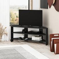 Kampinis Stovas Tv, Thales, Decortie, 110 x 45 x 36.2 cm, Juodasis Bute