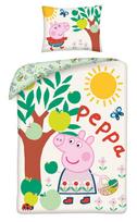 Peppa Pig Tree patalynės užvalkalas 140×200 cm, 70×90 cm