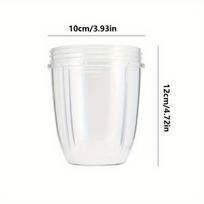 Pakeičiamas skaidrus sulčiaspaudės puodelis, 18 OZ