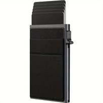 Automatinė kortelių laikiklis metalinis, Juoda