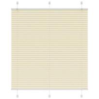Plisuotas blind cream 115x100 cm audinio plotis 114,4 cm